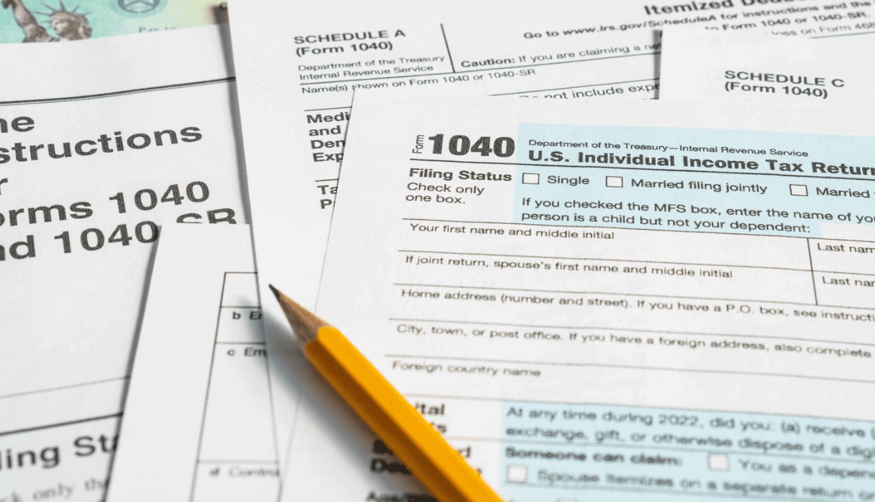 Mẫu đơn khai thuế dành cho người giữ visa L-1 - form 1040 Mẫu đơn khai thuế dành cho người giữ visa L-1 - form 1040